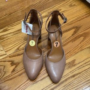 Lucky Brand Nude Heels